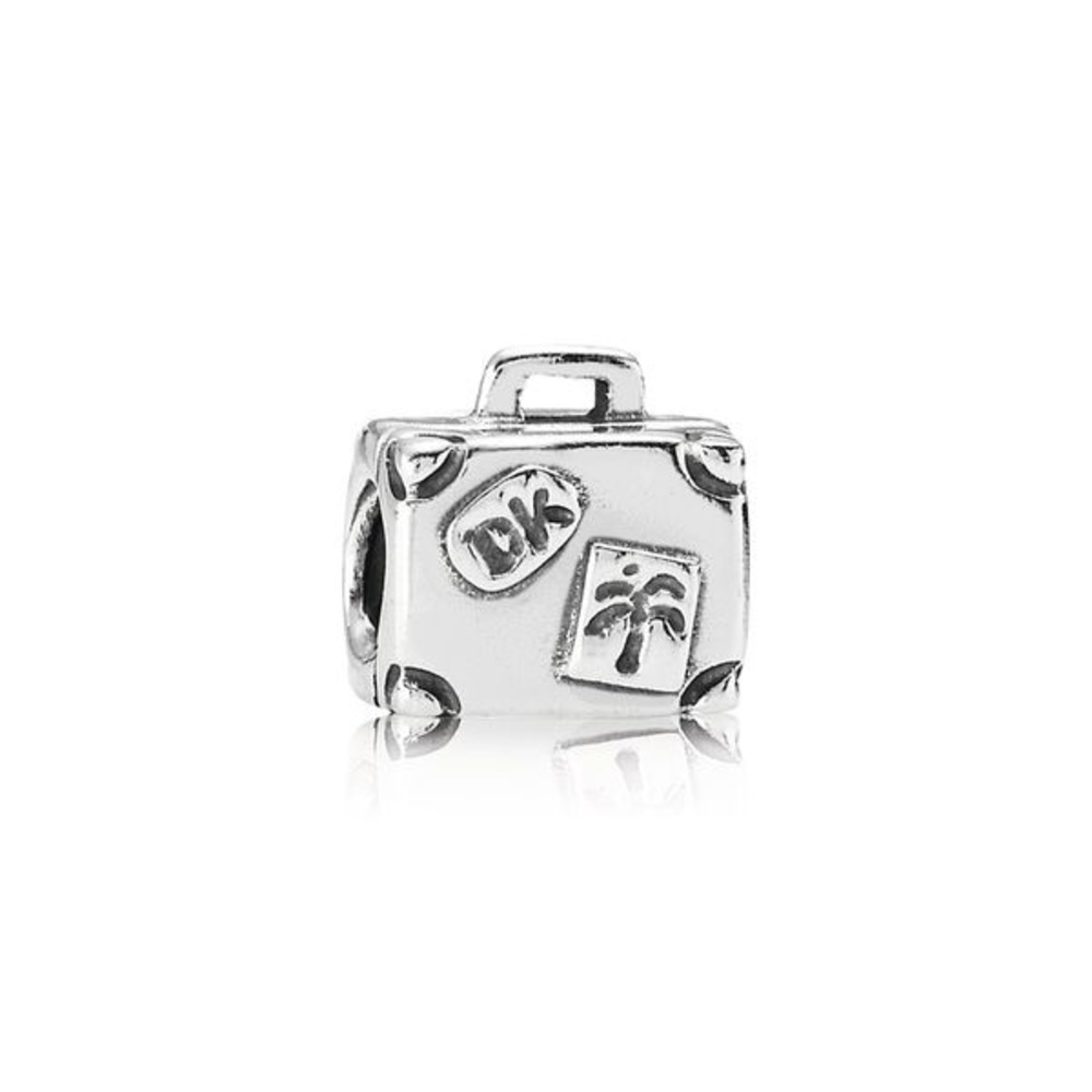 Genuine PANDORA Suitcase Charm; 790362; Some Wear